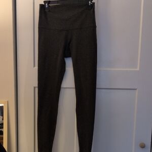 Lululemon High-Waist Charcoal Leggings